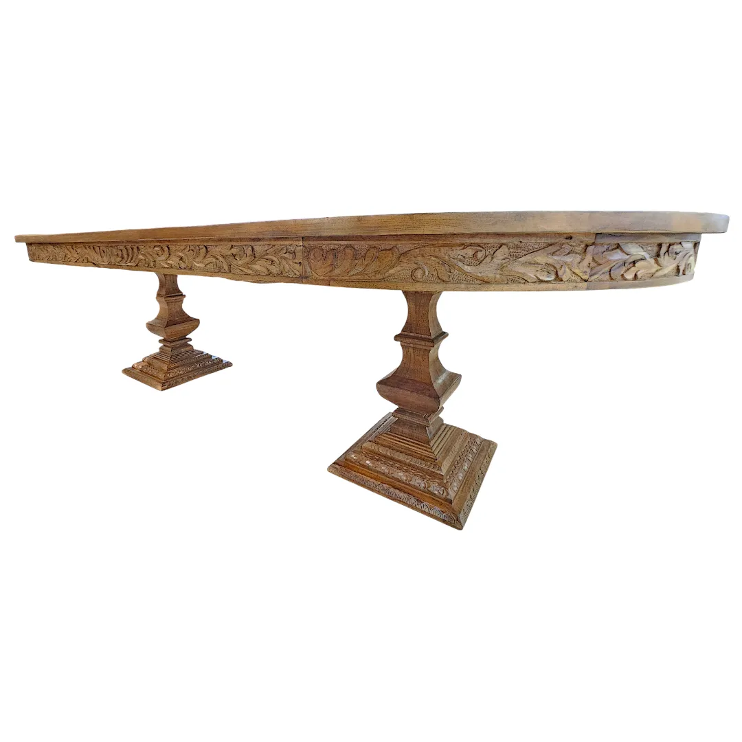 The 'Heritage' Hand-Carved Dining Table