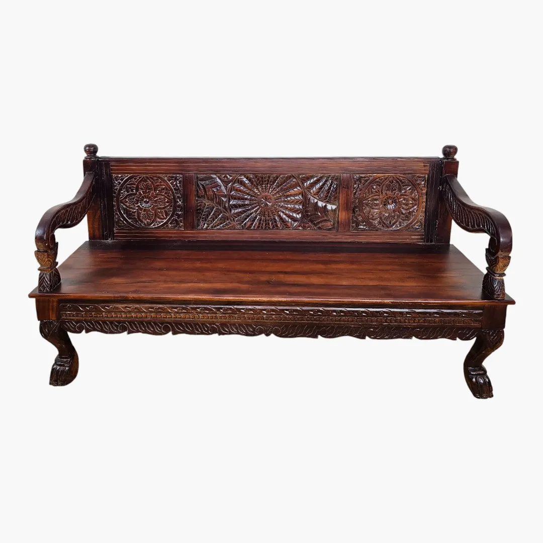 The Java Scrollwork Daybed Bench