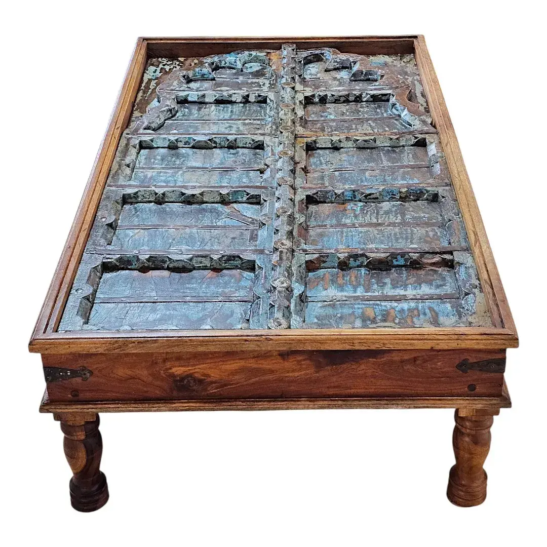 Bab Aziza Jali Carved Coffee Table