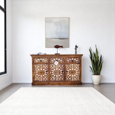AZRA Hand-Carved Sideboard