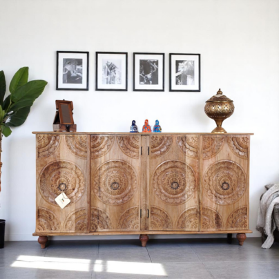 Artisan Carved Sideboard