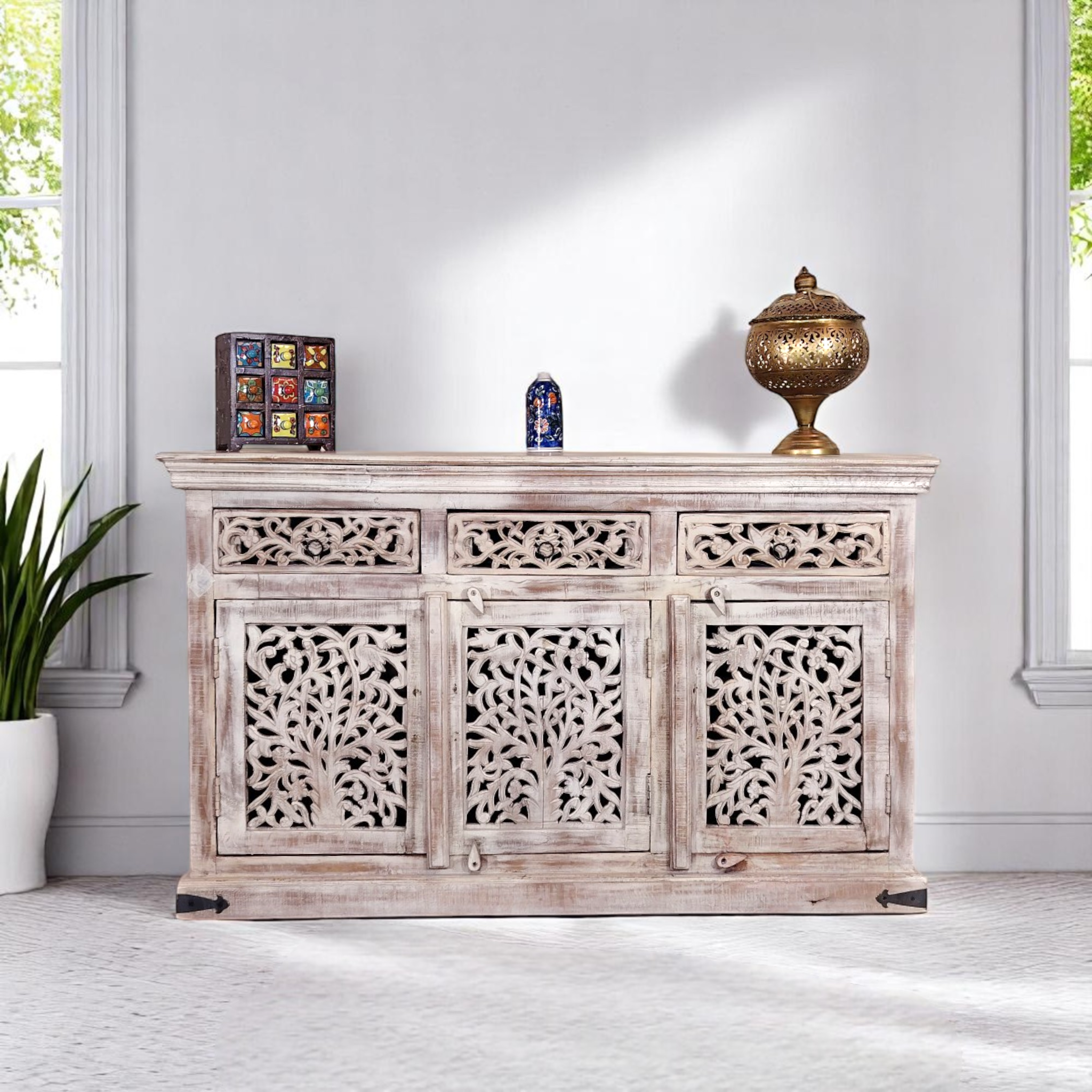 Florence Carved Sideboard