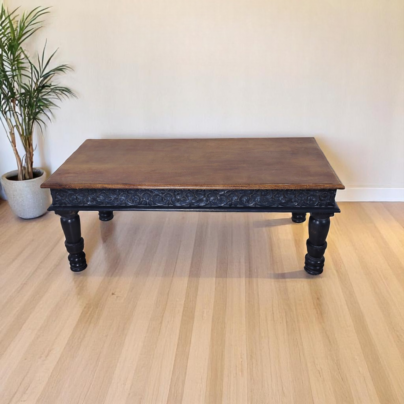 Carved Coffee Table
