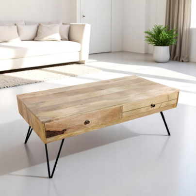 URBAN LOFT Coffee Table with Storage