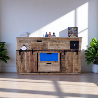 RUSTIC Wood Sideboard