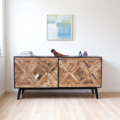 KINETIC Chevron Sideboard