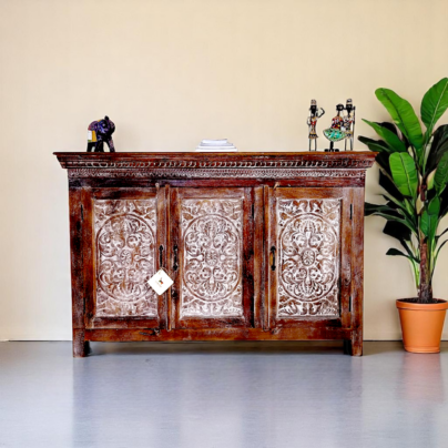 Ornate Carved Sideboard