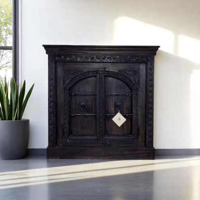 Artisan Ebony Cabinet