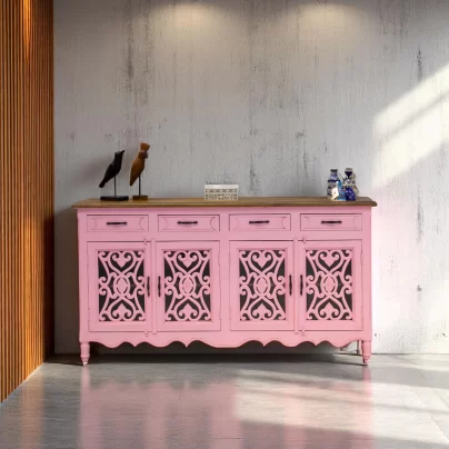 Ornate Blossom Sideboard/Console
