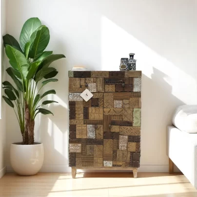 Elemental Mosaic Chest Cabinet